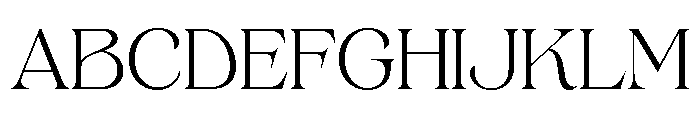 Gerstein-Light Font UPPERCASE