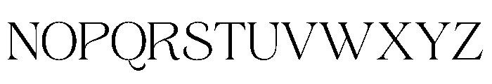 Gerstein-Light Font UPPERCASE