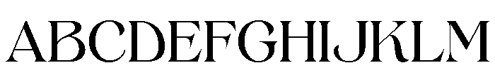 Gerstein-Medium Font UPPERCASE