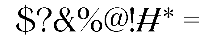 Gerstein-Regular Font OTHER CHARS