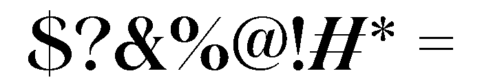 Gerstein-SemiBold Font OTHER CHARS