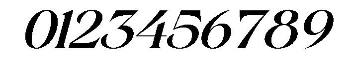 Gerstein-SemiBoldItalic Font OTHER CHARS