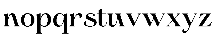 Gerstein-SemiBold Font LOWERCASE