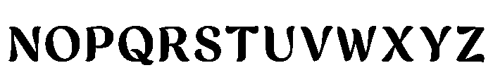 Gerti Regular Font LOWERCASE