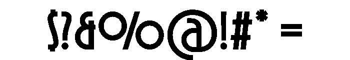 Gescobar Regular Font OTHER CHARS