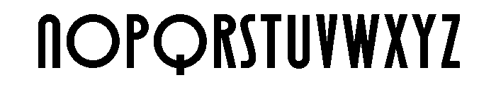 Gescobar Regular Font UPPERCASE