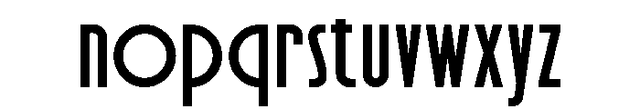 Gescobar Regular Font LOWERCASE