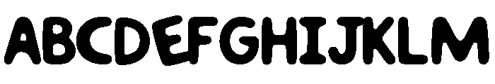 GeshturDisplay Font UPPERCASE