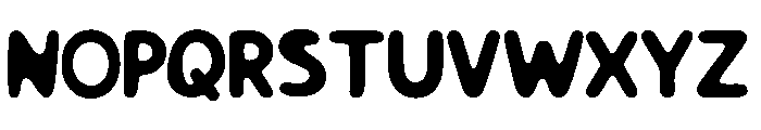 GeshturDisplay Font UPPERCASE