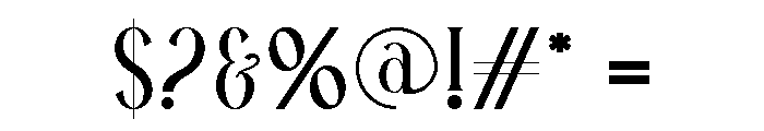 Gesmofa Font OTHER CHARS