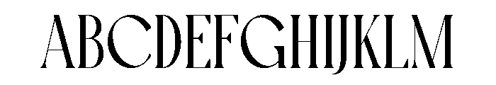 Gesmofa Font UPPERCASE