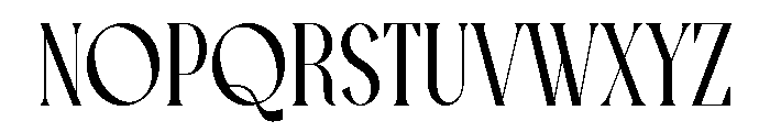 Gesmofa Font UPPERCASE