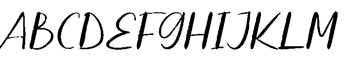 Get A Dream Font UPPERCASE