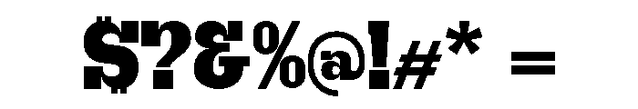 Get Up ExtBd ExtExp Font OTHER CHARS