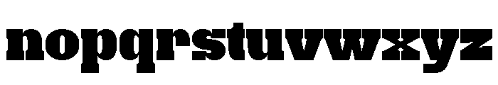 Get Up ExtBlk ExtExp Font LOWERCASE