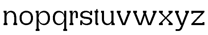 Get Up ExtLt ExtExp Font LOWERCASE