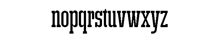 Get Up ExtLt ExtraCond Font LOWERCASE