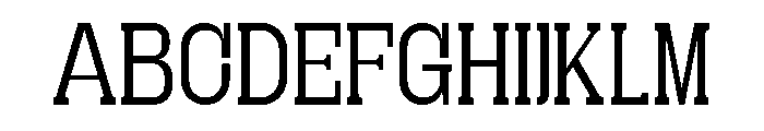 Get Up ExtLt SemExp Font UPPERCASE