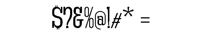 Get Up ExtLt SemiCond Font OTHER CHARS