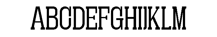 Get Up ExtLt SemiCond Font UPPERCASE