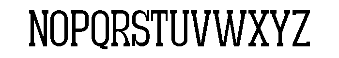 Get Up ExtLt SemiCond Font UPPERCASE