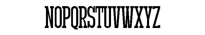 Get Up ExtLt UltraCond Font UPPERCASE