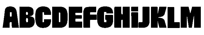 Getrano Font UPPERCASE