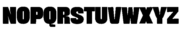 Getrano Font UPPERCASE