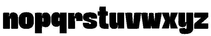 Getrano Font LOWERCASE