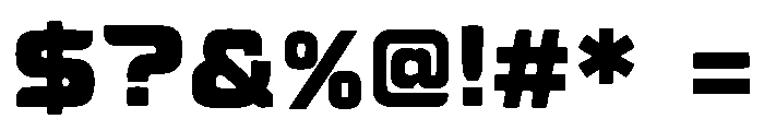 Getron Font OTHER CHARS