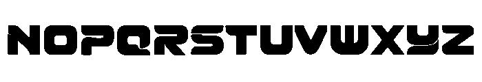 Getron Font UPPERCASE