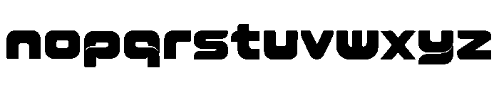 Getron Font LOWERCASE