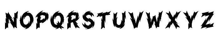 Geum Regular Font UPPERCASE