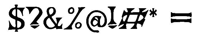Geum Font OTHER CHARS