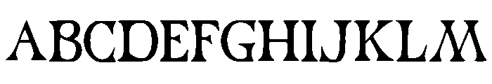 Geum Font UPPERCASE