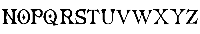 Geum Font UPPERCASE