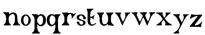 Geum Font LOWERCASE