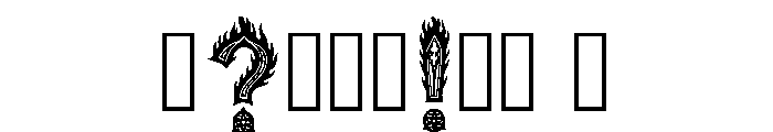 Gevian Regular Font OTHER CHARS