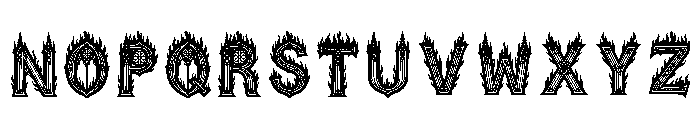Gevian Regular Font LOWERCASE