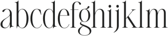 GEBISSYA Regular otf (400) Font LOWERCASE