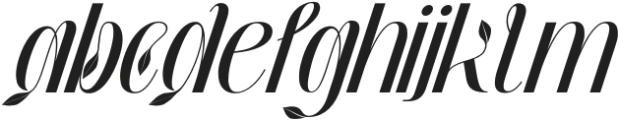 GEESOR UNIQUE Light Italic otf (300) Font LOWERCASE