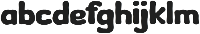 GELOMBANG Regular otf (400) Font LOWERCASE