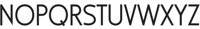 GENRIVO Regular otf (400) Font UPPERCASE