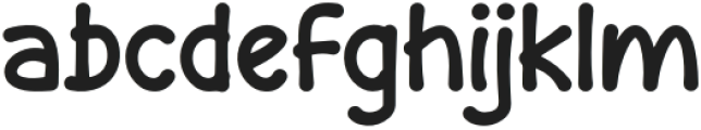 GERAHE Regular otf (400) Font LOWERCASE