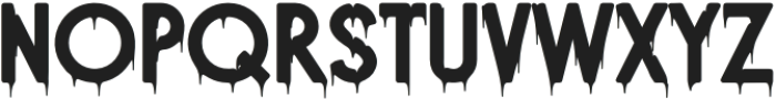 GETROKA RETRANSFORM Regular otf (400) Font UPPERCASE