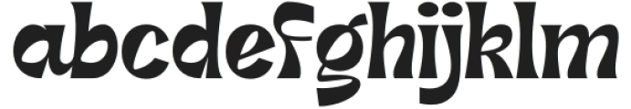 GEUMEON Regular otf (400) Font LOWERCASE