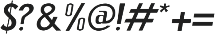 Gealman Light Italic otf (300) Font OTHER CHARS