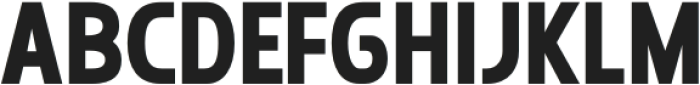 Gearlong Condensed otf (400) Font UPPERCASE
