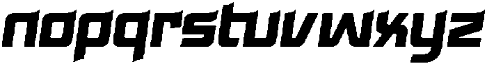 Gearmoff otf (400) Font LOWERCASE