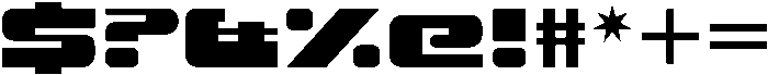 Gearshift Regular otf (400) Font OTHER CHARS